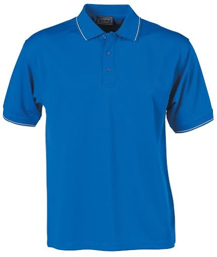 Stencil-Stencil Men's Lightweight C/D Polo-Royal blue/White/Navy / S-Corporate Apparel Online - 4