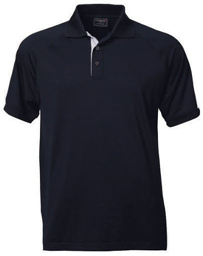 Stencil-Stencil Men's Team Polo-Navy/White / S-Corporate Apparel Online - 5