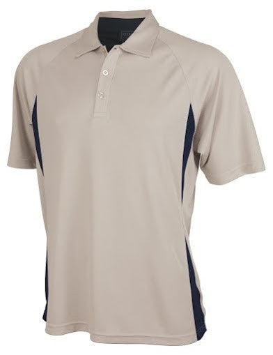 Stencil-Stencil Men's Arctic Polo-Sandstone/Navy / S-Corporate Apparel Online - 2