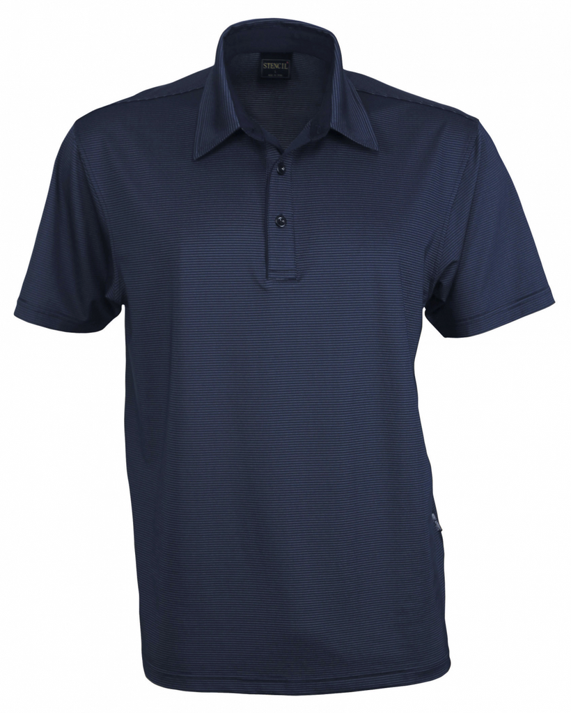 Stencil Men's SilverTech Polo (1058)