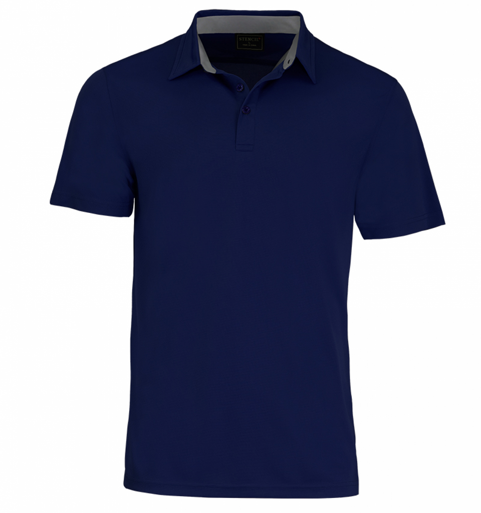 Stencil Kahve Mens S/S Polo(1064)