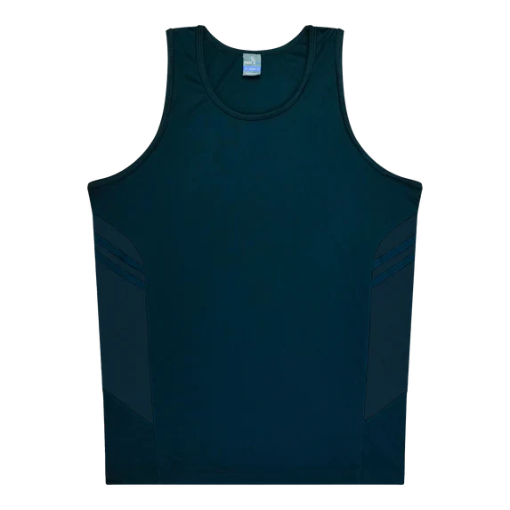 Aussie Pacific Mens Tasman Singlet (2nd 14 color)-(1111)
