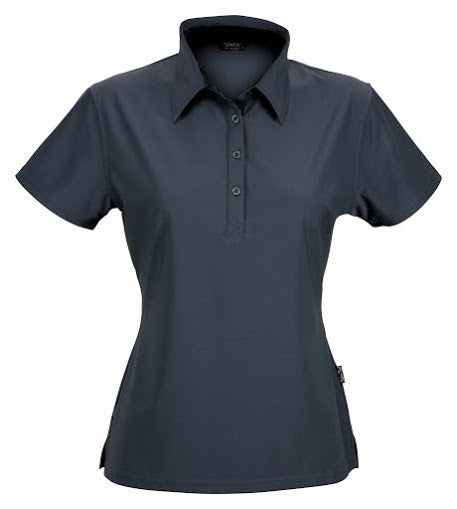 Stencil-Stencil Ladies' Argent Polo-Charcoal / 8-Corporate Apparel Online - 5