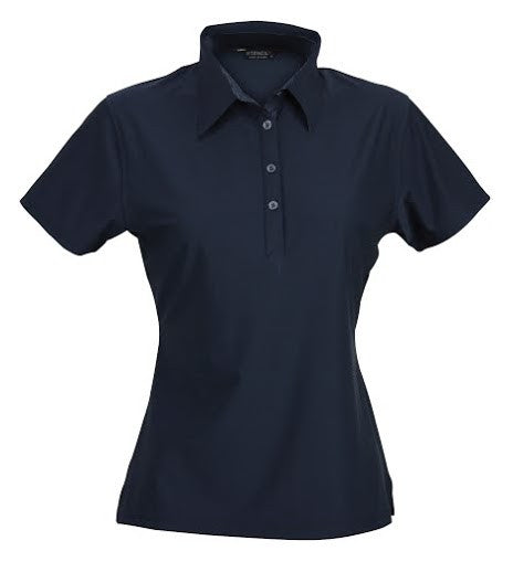 Stencil-Stencil Ladies' Argent Polo-Navy / 8-Corporate Apparel Online - 4