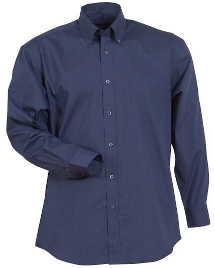 Stencil-Stencil Men's Nano Shirt (L/S)-Navy / S-Corporate Apparel Online - 6