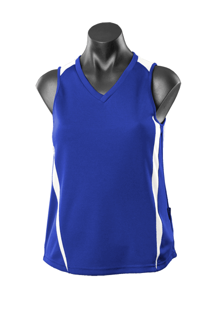 Aussie Pacific Eureka Ladies Singlets 2nd (10 Colour )-(2104)