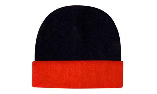 Headwear Luminescent Safety Acrylic Beanie - Toque Cap (3027)