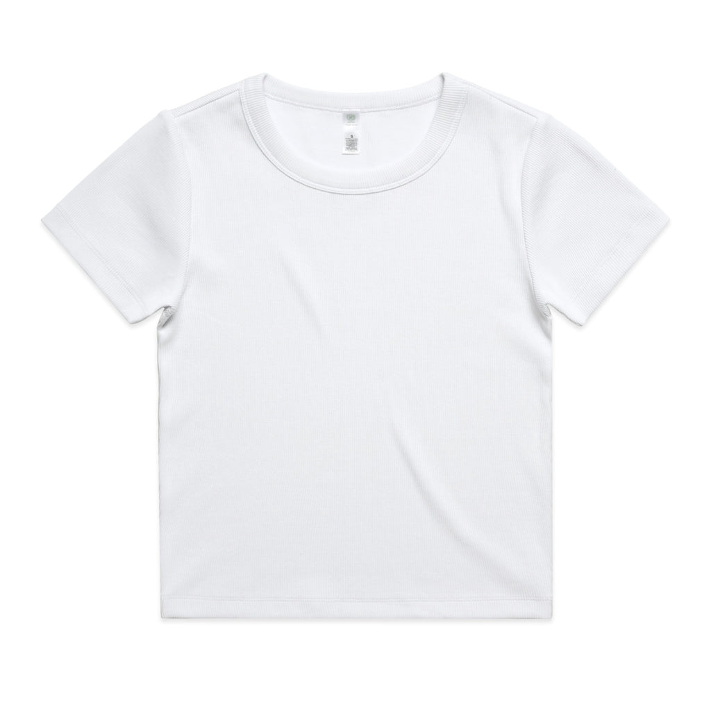 Ascolour Wo's Organic Rib Tee (4092G)
