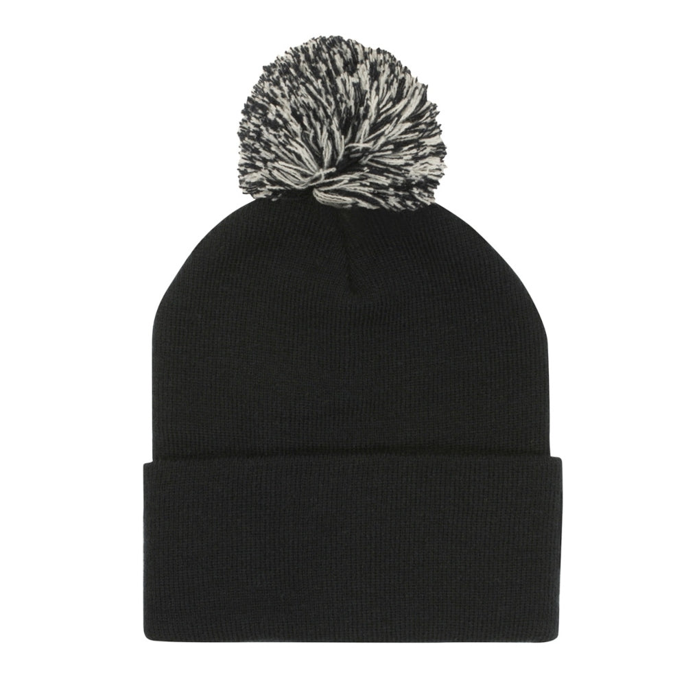 Headwear Acrylic Beanie With Pom Pom (4256)