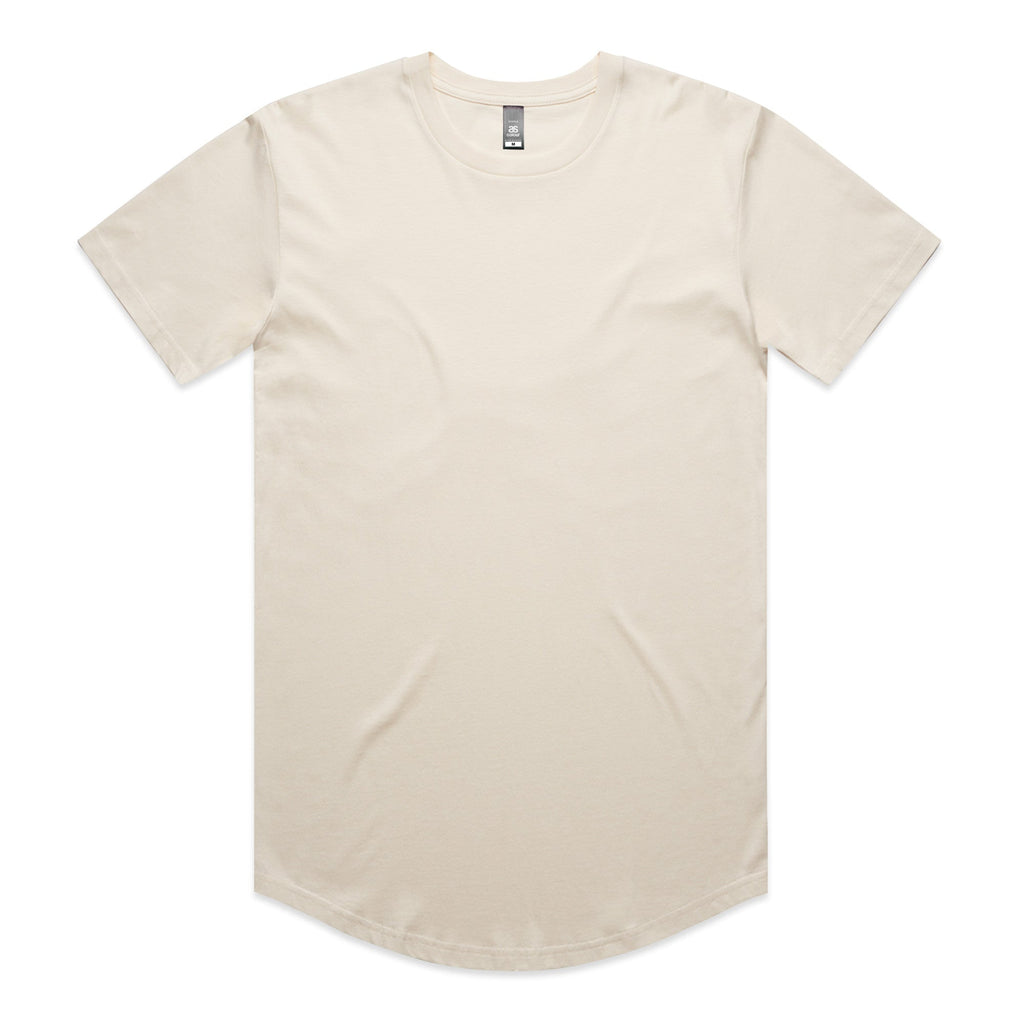 Ascolour Mens Staple Curve Tee (5076)