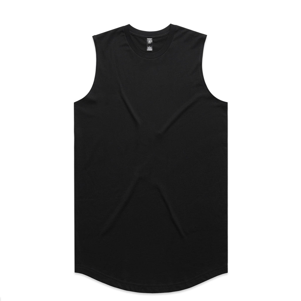 Ascolour Mens Staple Curve Tank -(5091)