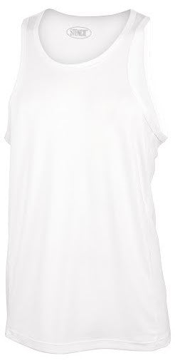 Stencil-Stencil Men's Competitor Singlet-White / S-Corporate Apparel Online - 1