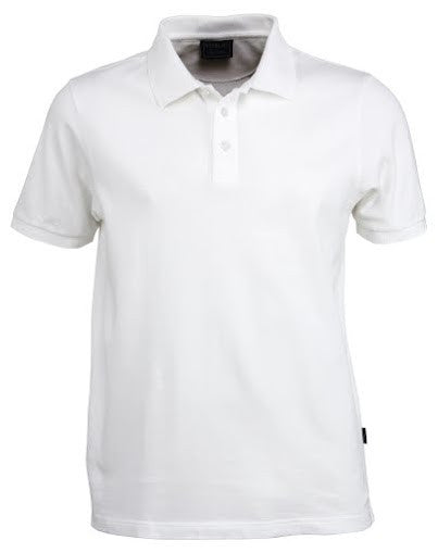 Stencil-Stencil Men's Traverse Polo-White / S-Corporate Apparel Online - 1
