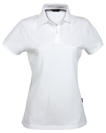 Stencil-Stencil Ladies' Traverse Polo-White / 8-Corporate Apparel Online - 1