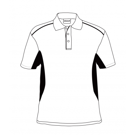 Stencil Freshen Mens S/S Polo-(1061)