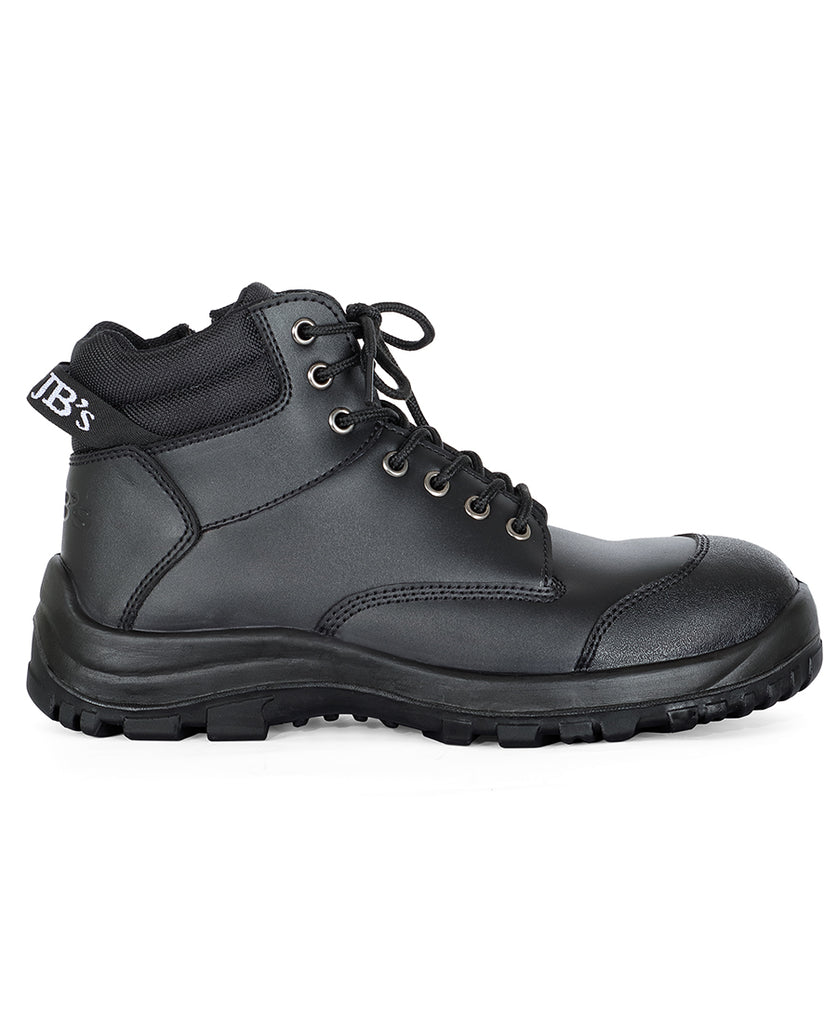 Jb's Steeler Zip Lace Up Safety Boot (9F9)