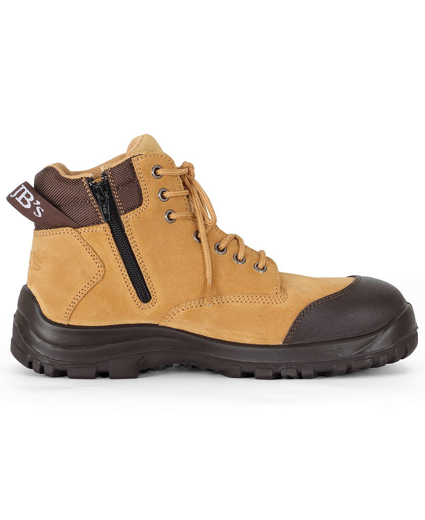 Jb's Steeler Zip Lace Up Safety Boot (9F9)