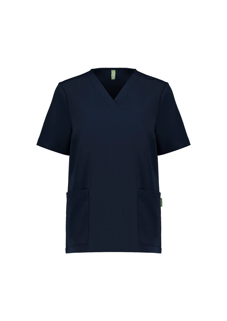 Biz Care Womens Pulse V-Neck Scrub Top (CU543LS)