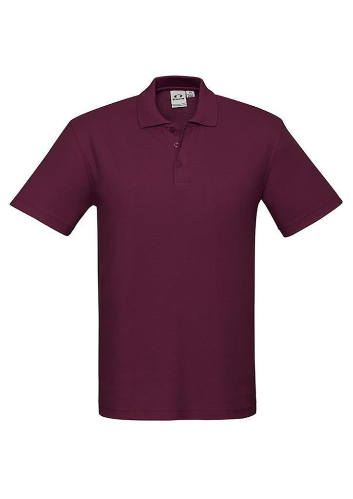 Biz Collection Mens Crew S/S Polo-(P400MS)