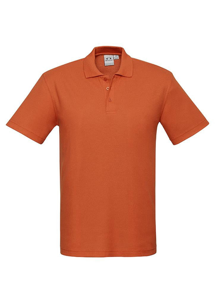 Biz Collection Mens Crew S/S Polo-(P400MS)