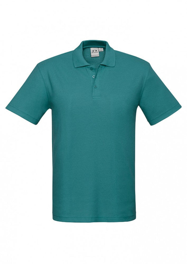 Biz Collection Mens Crew S/S Polo-(P400MS)