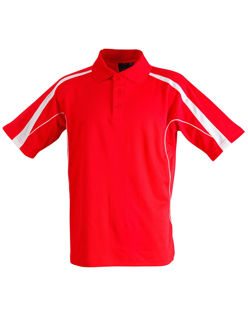 Winning Spirit Men's TrueDry® Short Sleeve Polo 2nd(9 Colour) (PS53)