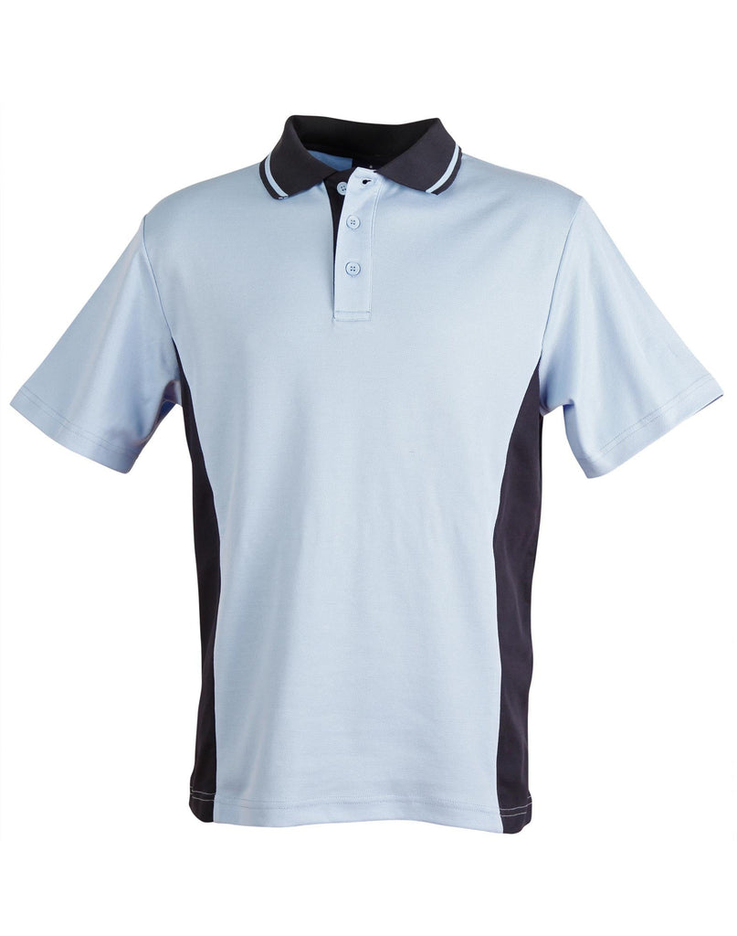 Winning Spirit Men's TrueDry® Contrast Short Sleeve Polo (2nd 3 Colours) (PS73)