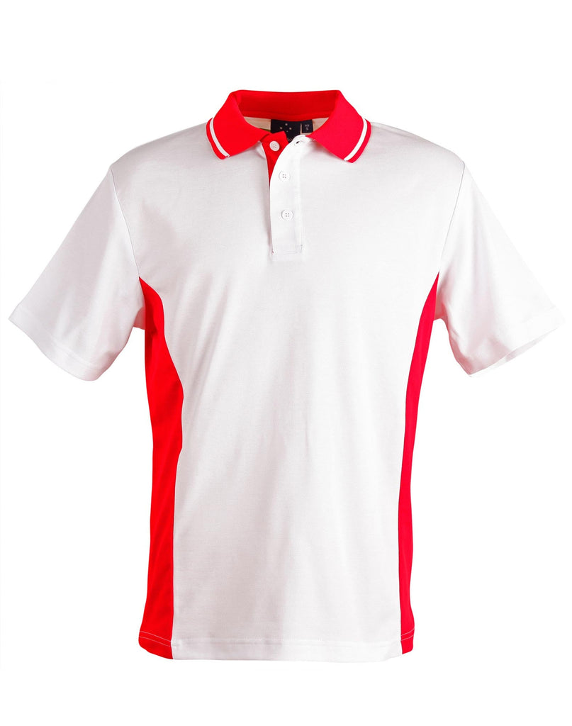 Winning Spirit Men's TrueDry® Contrast Short Sleeve Polo (2nd 3 Colours) (PS73)