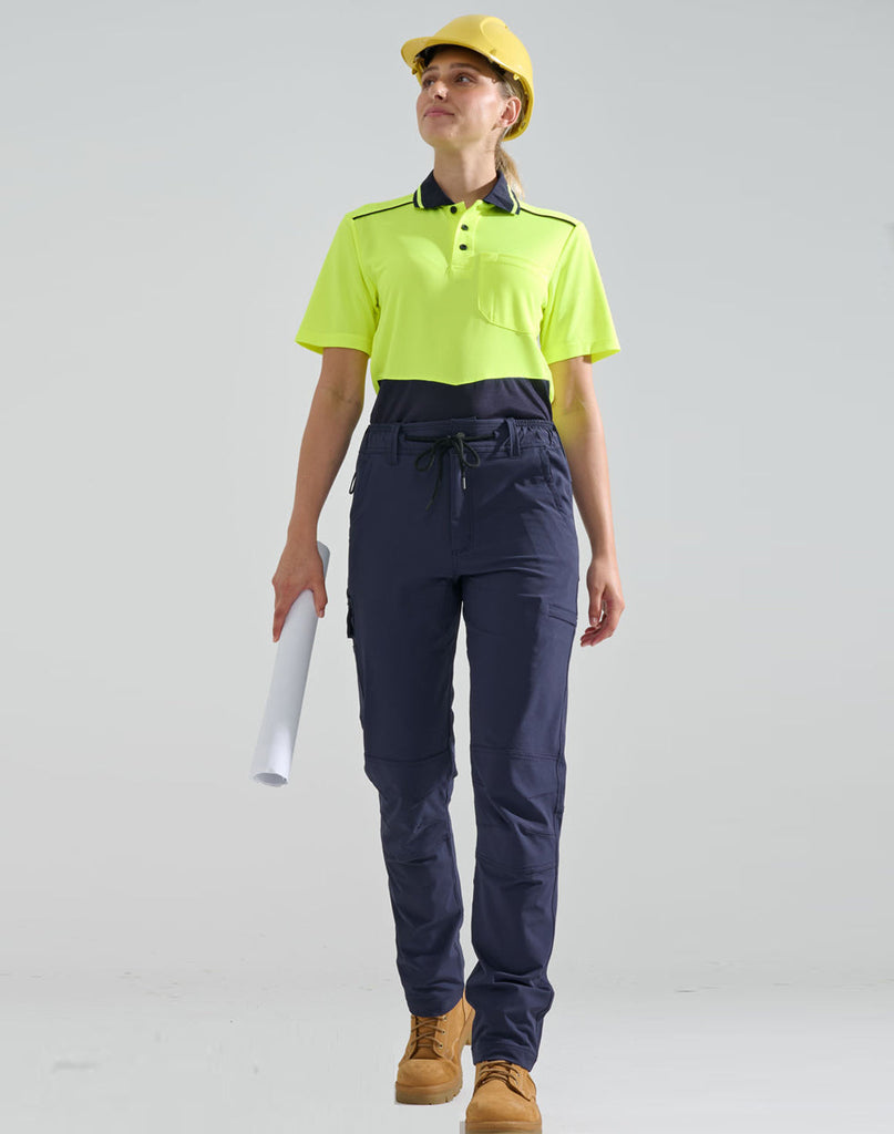 Winning Spirit Unisex DWR Water Repellent Flexi Work Pants (WP30)