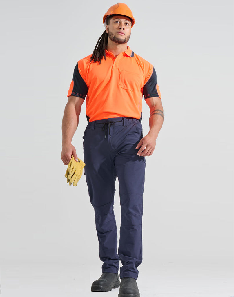 Winning Spirit Unisex DWR Water Repellent Flexi Work Pants (WP30)