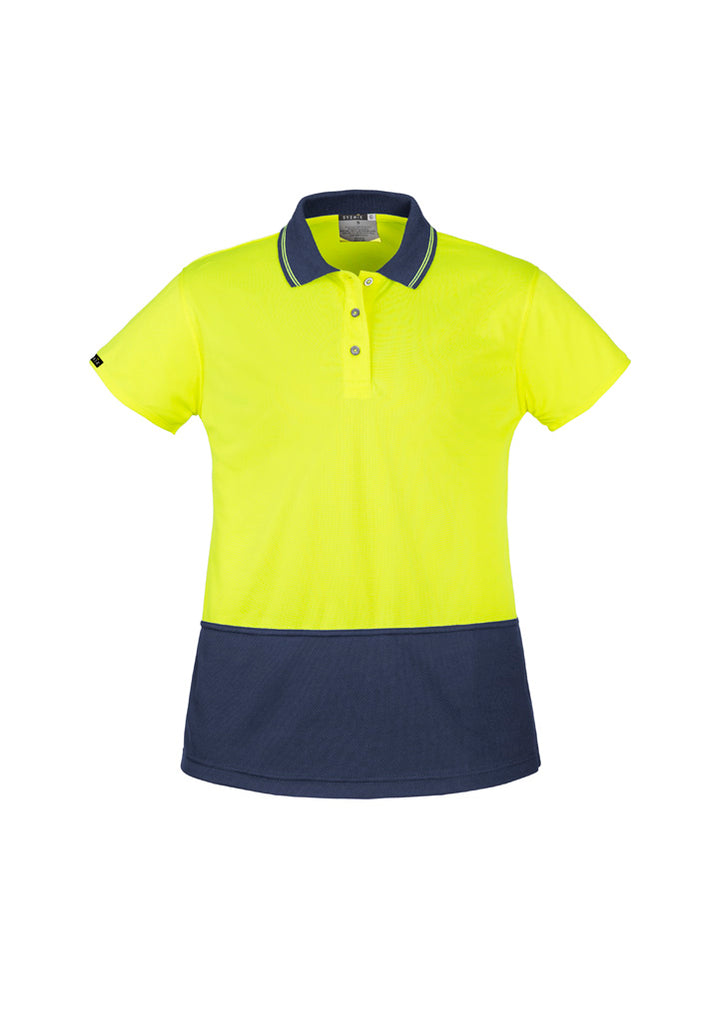 Syzmik Womens Hi Vis Basic Short Sleeve Polo (ZH731)