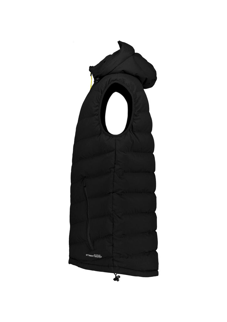 Syzmik Unisex Streetworx Hooded Puffer Vest (ZV245)