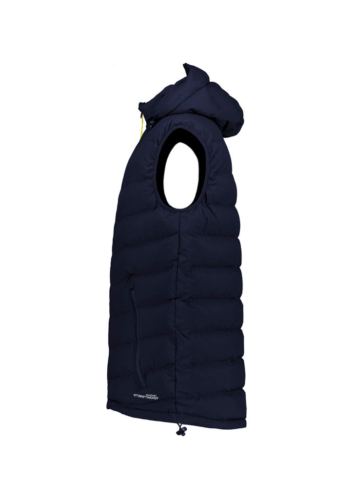 Syzmik Unisex Streetworx Hooded Puffer Vest (ZV245)