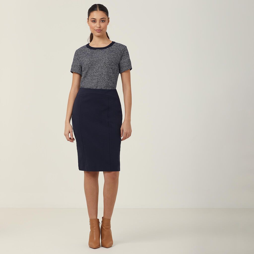 NNT Ponte Knit Pencil Skirt (CAT2JG)