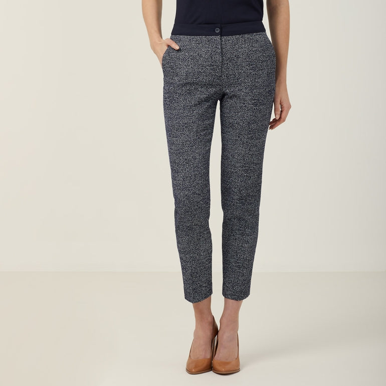 NNT Textured Tweed Slimline Pant (CAT3SF)