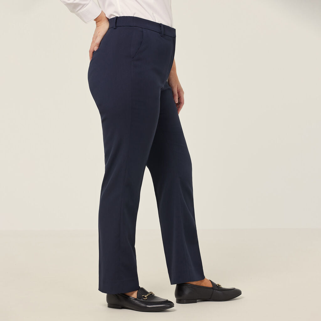 NNT Crepe Stretch High Waist, Straight Leg Pant (CAT3YD)