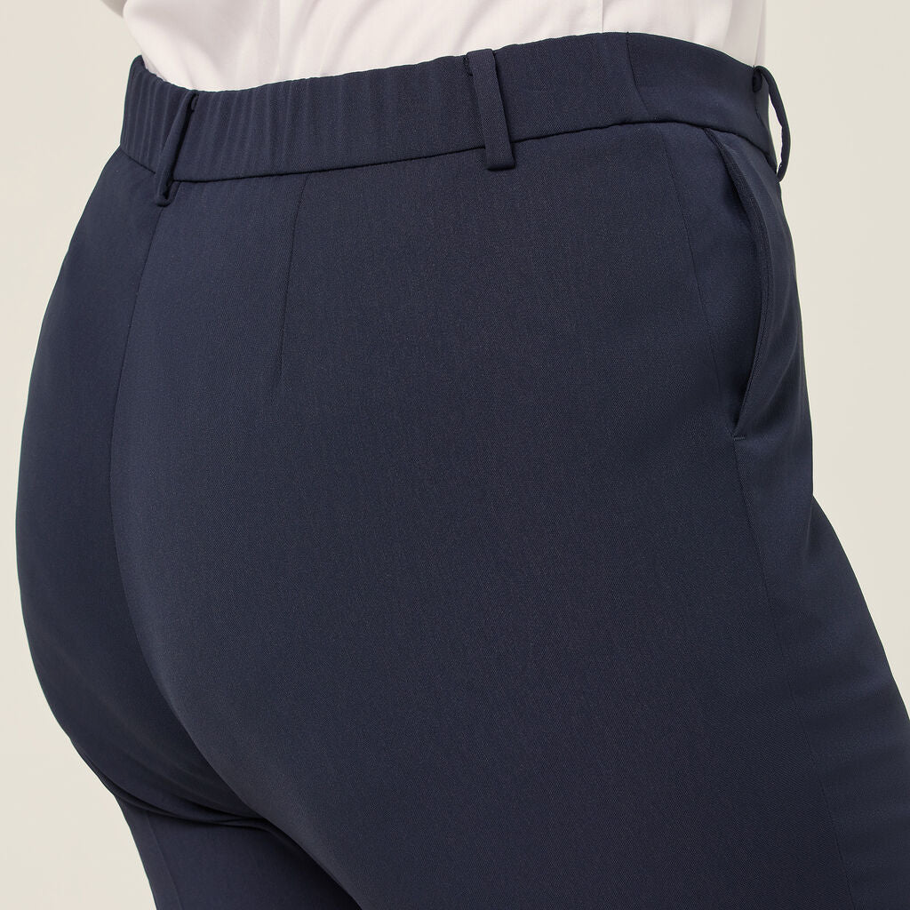 NNT Crepe Stretch High Waist, Straight Leg Pant (CAT3YD)