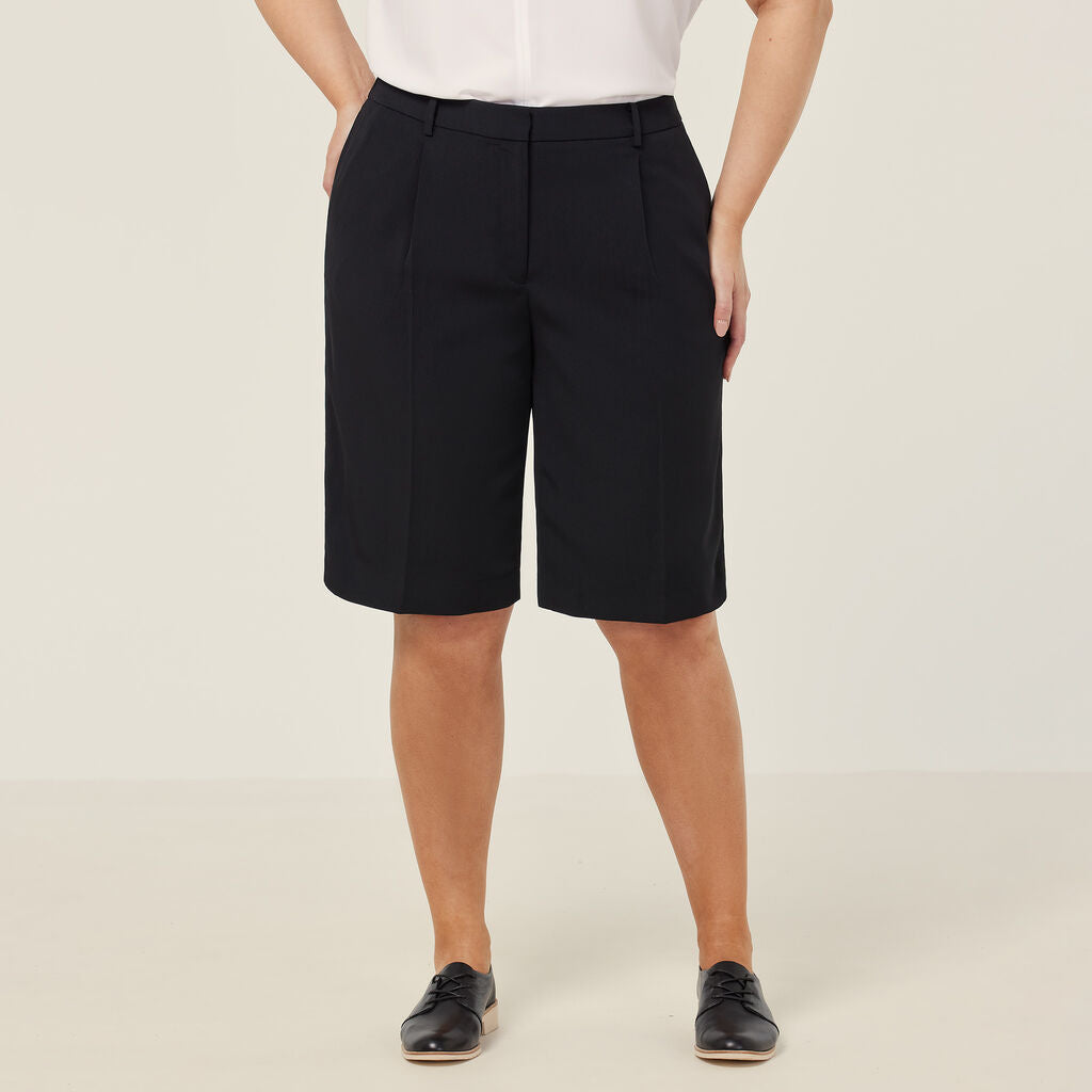 NNT Crepe Stretch Waist, Relaxed Knee Length Short (CAT3YE)