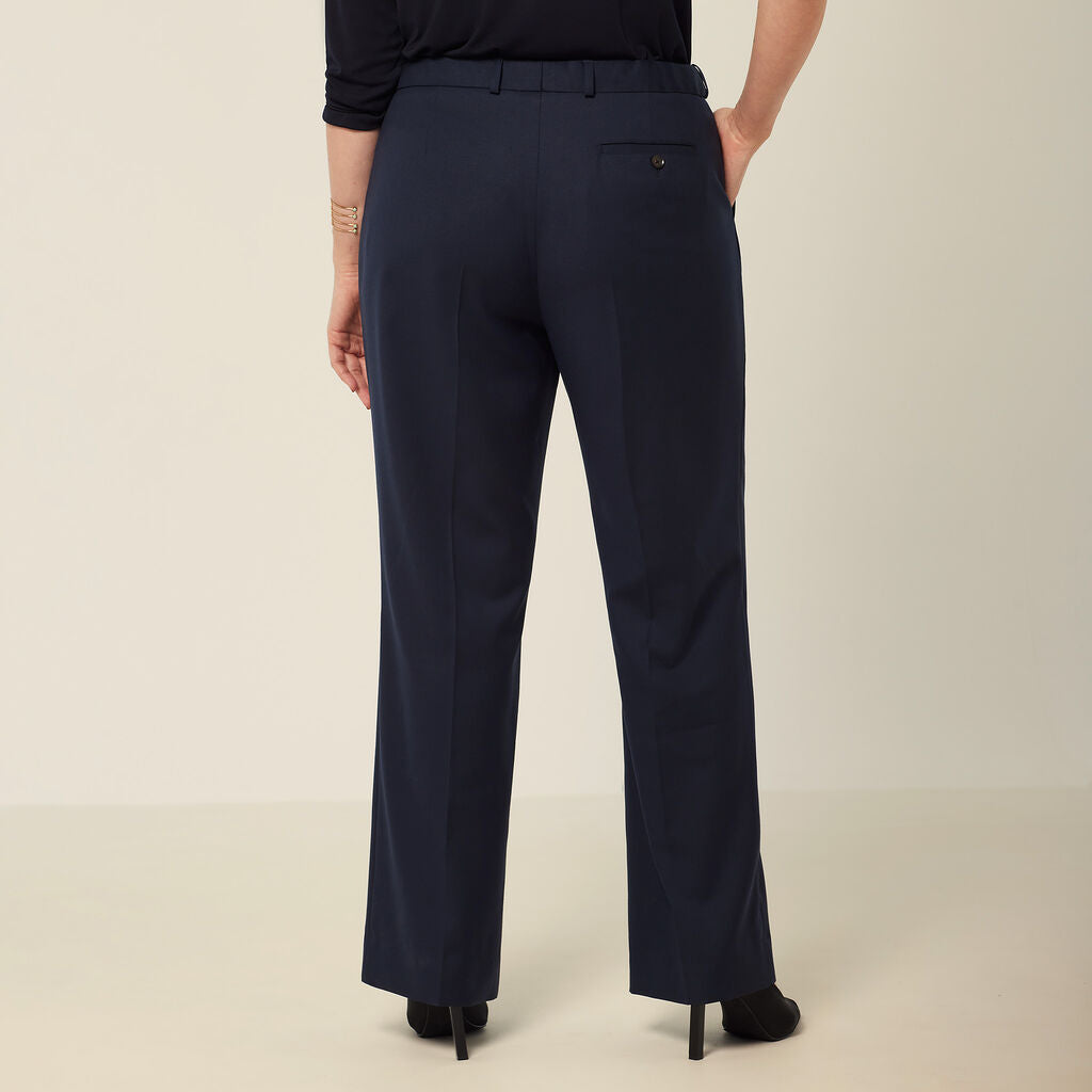 NNT Uniforms Wool Blend Twill Secret Waist Regular Fit Pant (CAT3YG)