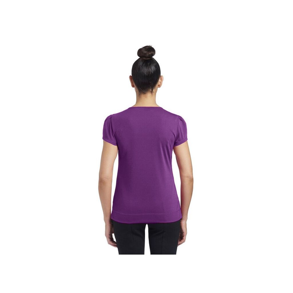 NNT Uniforms Matt Jersey Cap Sleeve Ruffle Neck T-top (CAT48H)