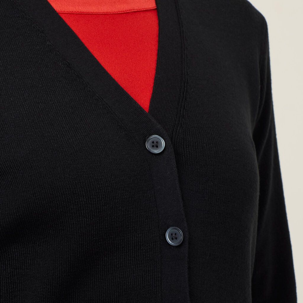 NNT Uniforms Acrylic Button Front Cardigan (CAT5BR)