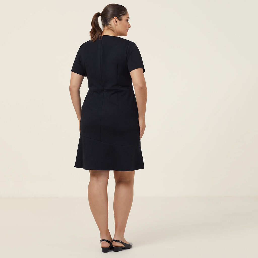 NNT Uniforms Short Sleeve Dress Ponte Knit(CAT67L)