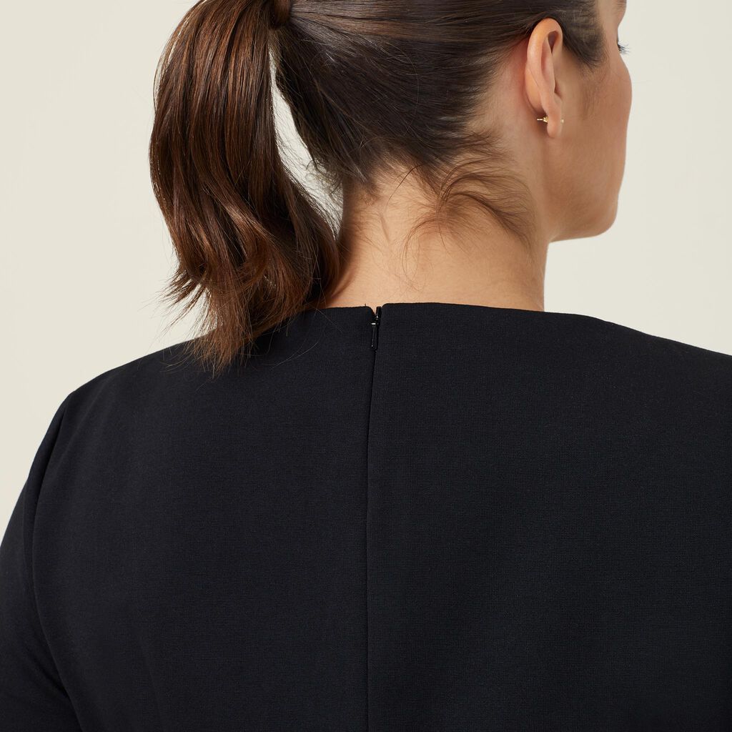 NNT Uniforms Short Sleeve Dress Ponte Knit(CAT67L)