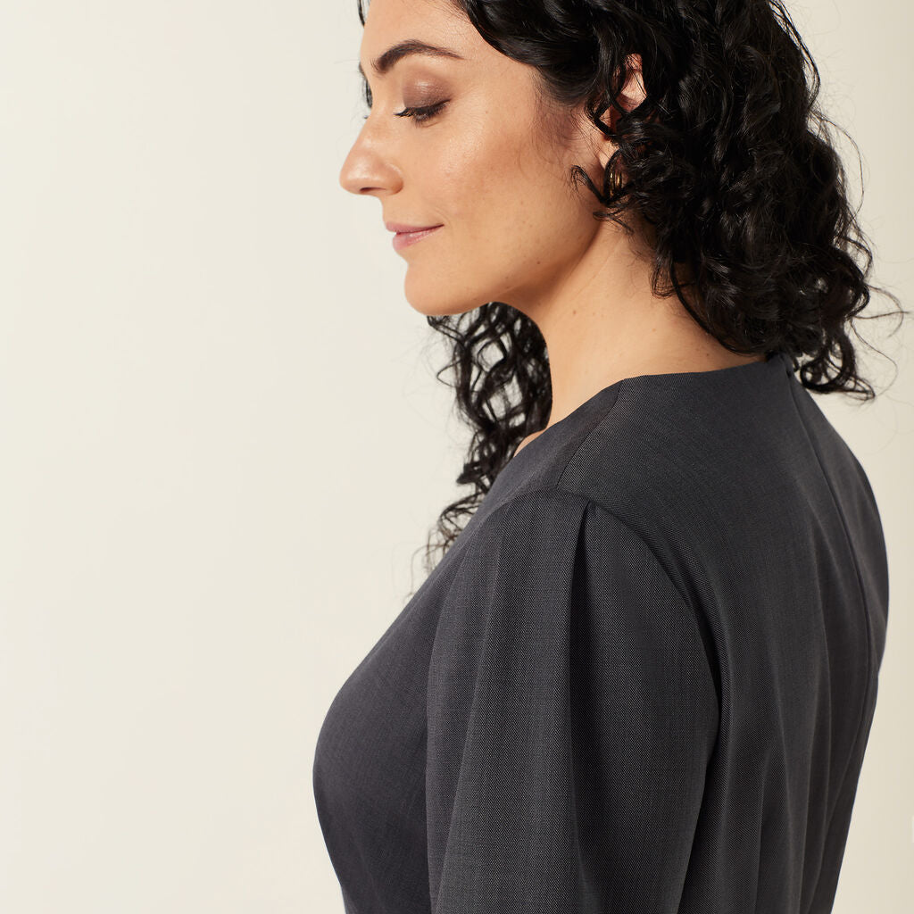 NNT Uniforms Wool Blend Twill Short Sleeve Dress (CAT69W)