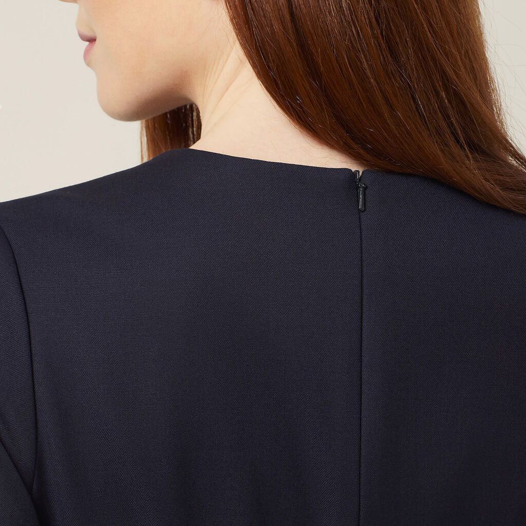 NNT Uniforms Wool Blend Twill Short Sleeve Dress (CAT69W)