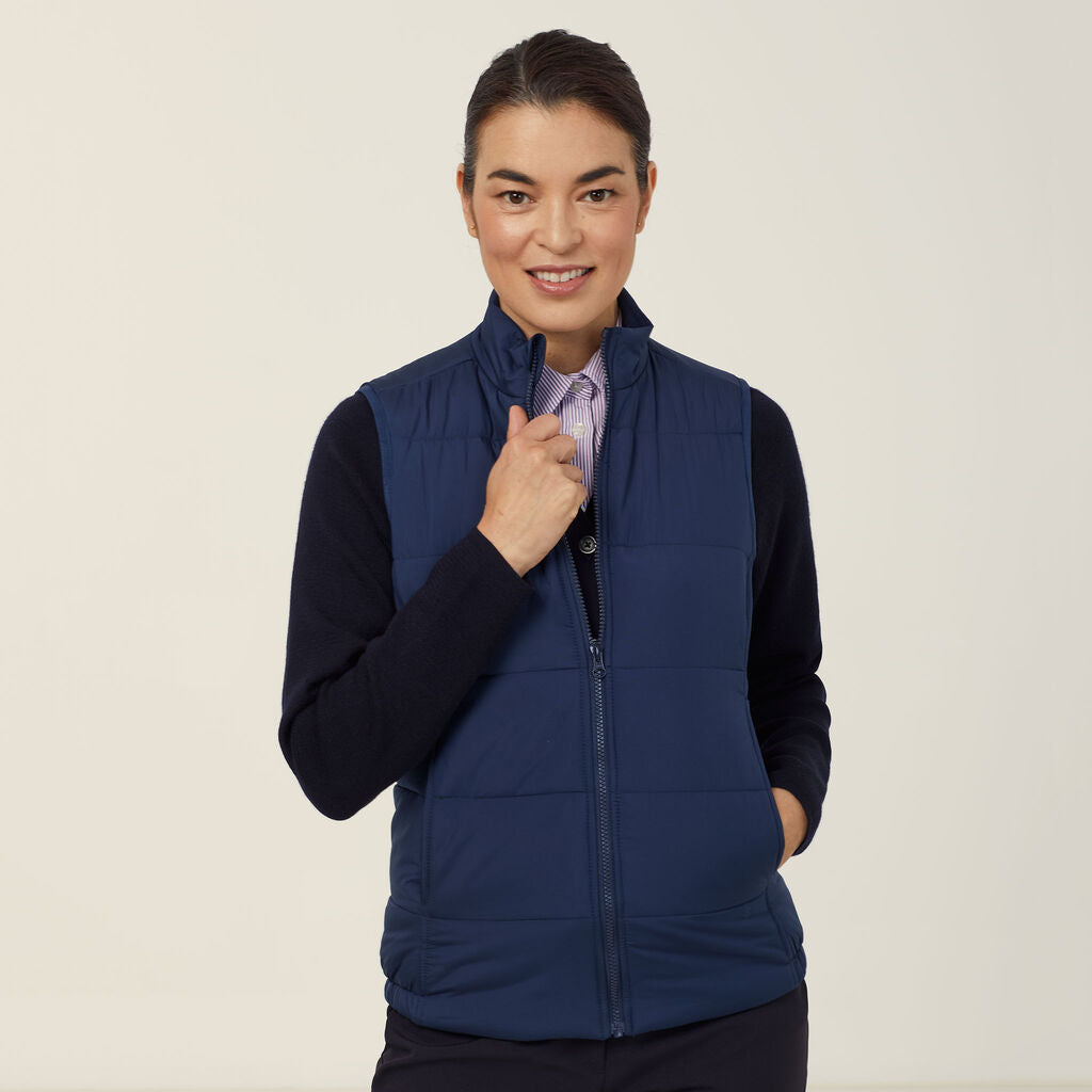 NNT Ladies Puffer Vest Sleeveless (CAT749)