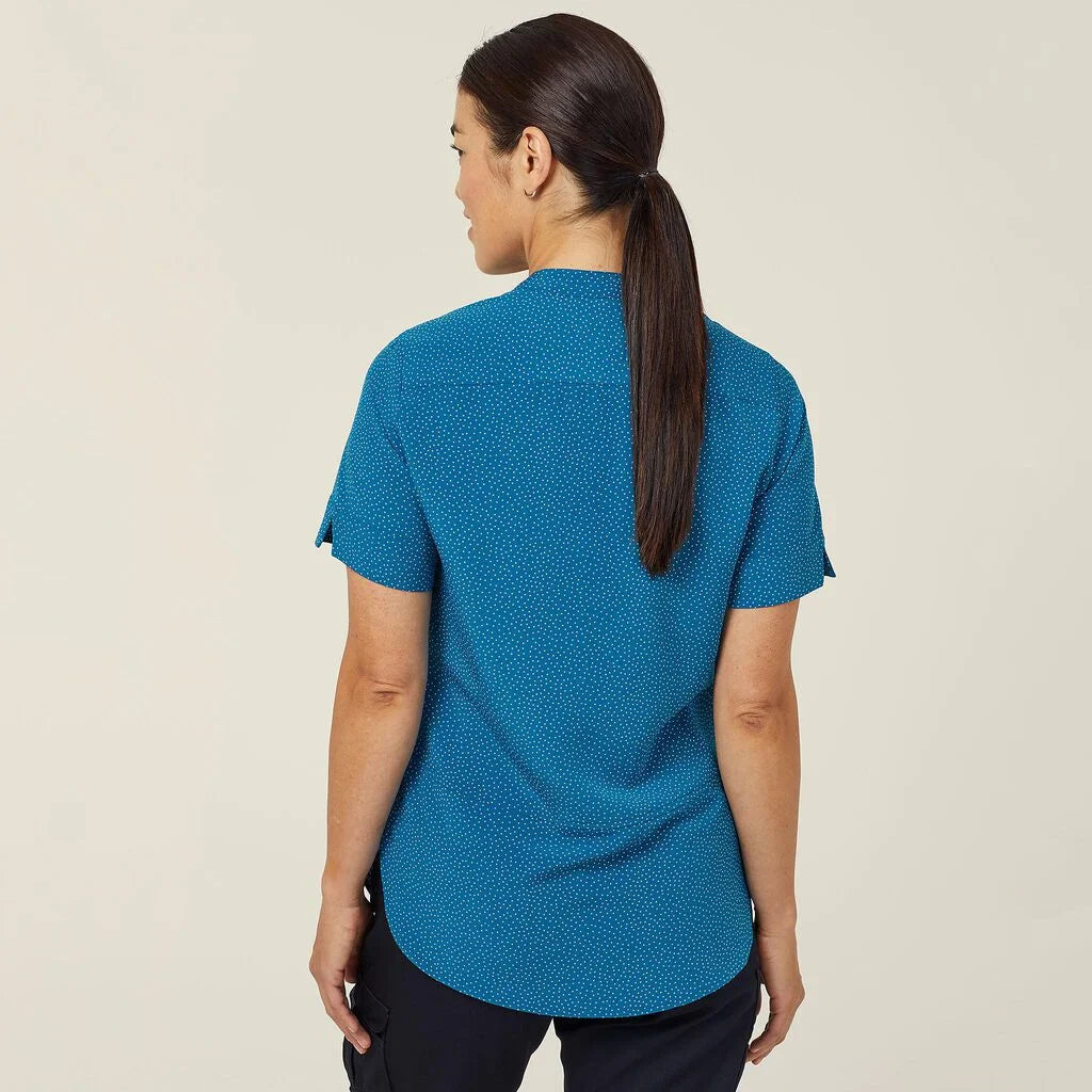 NNT Uniforms Silvi Spot Print S/S Tunic (CAT9XP)