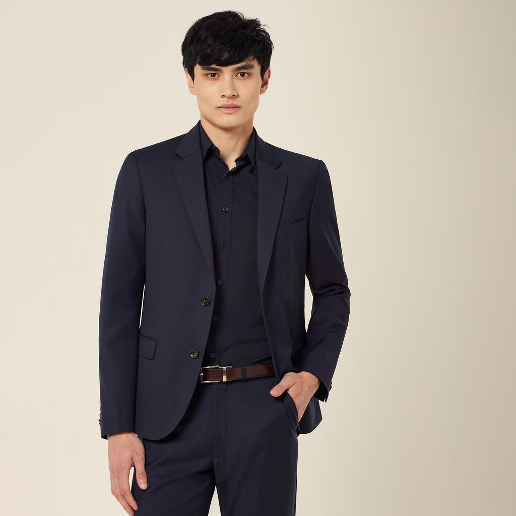 NNT Uniforms Wool Blend Twill Tailored 2 Button Jacket (CATBEU)