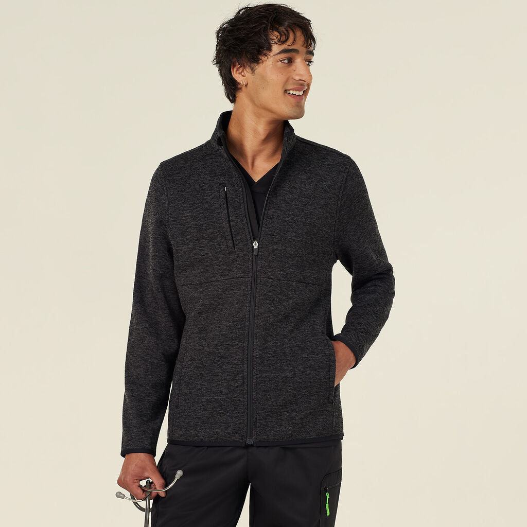 NNT Uniforms Textured Fleece Zip Front Jacket M (CATBFJ)