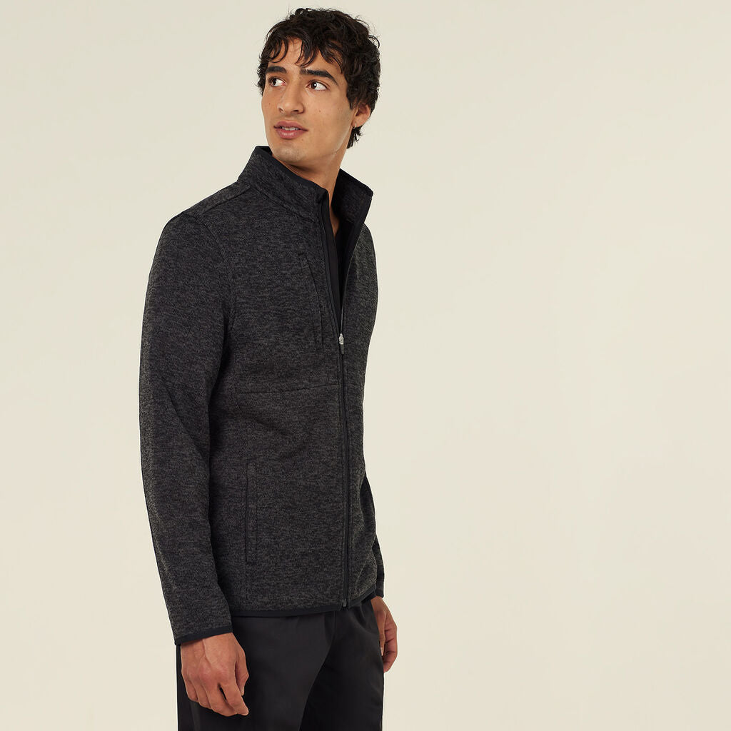 NNT Uniforms Textured Fleece Zip Front Jacket M (CATBFJ)